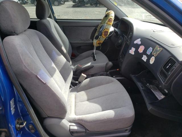 KMHDN46D35U085433 - 2005 HYUNDAI ELANTRA GL BLUE photo 5