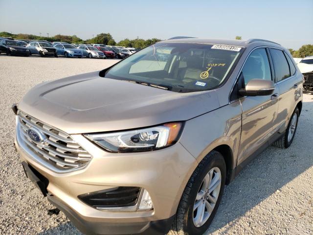 2FMPK3J91LBA69284 - 2020 FORD EDGE SEL GOLD photo 2