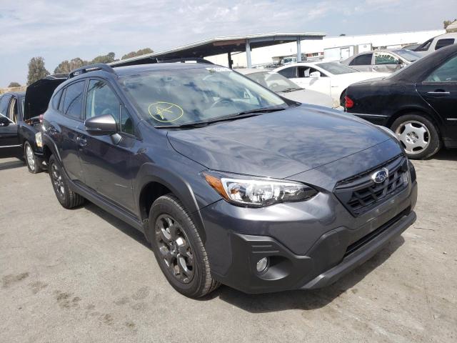 JF2GTHRC2MH217611 - 2021 SUBARU CROSSTREK CHARCOAL photo 1