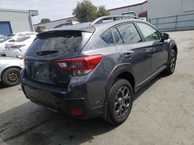 JF2GTHRC2MH217611 - 2021 SUBARU CROSSTREK CHARCOAL photo 4