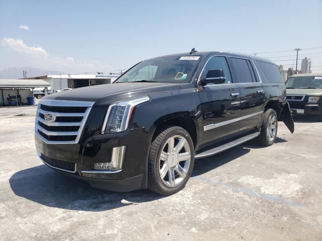 1GYS3HKJ9LR103075 - 2020 CADILLAC ESCALADE E BLACK photo 2