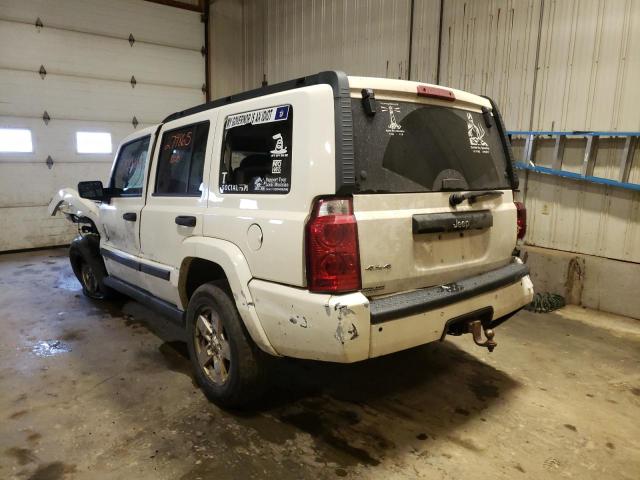 1J8HG48K56C270966 - 2006 JEEP COMMANDER 白色 照片 3
