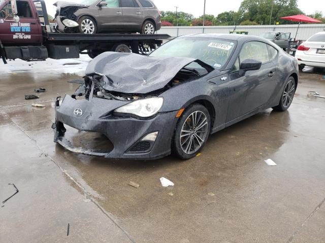 JF1ZNAA18D2715694 - 2013 TOYOTA SCION FR-S GRAY photo 2