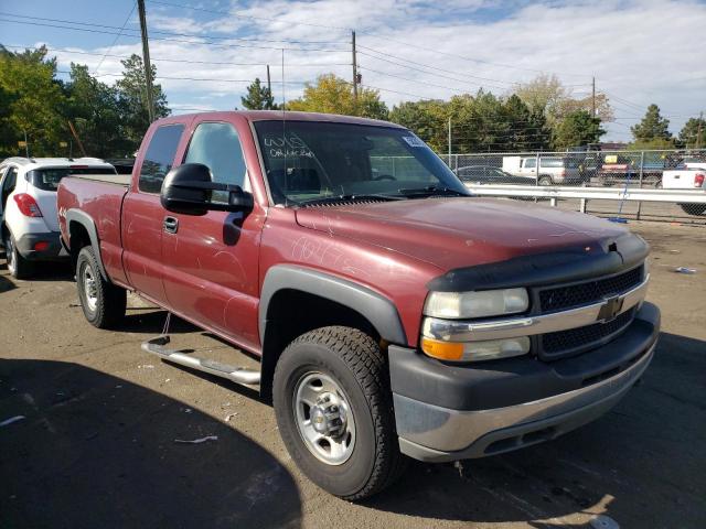 1GCHK29U61E285600 - 2001 CHEVROLET 2500 MAROON photo 1