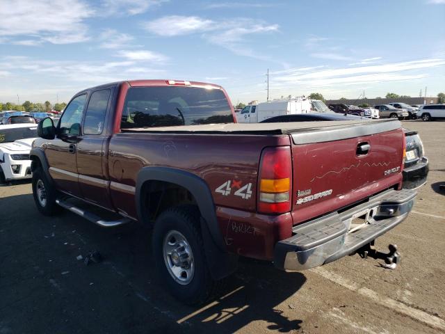 1GCHK29U61E285600 - 2001 CHEVROLET 2500 MAROON photo 3