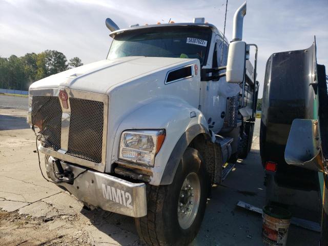 1NKZXPTX3MJ453466 - 2021 KENWORTH CONSTRUCTI WHITE photo 2