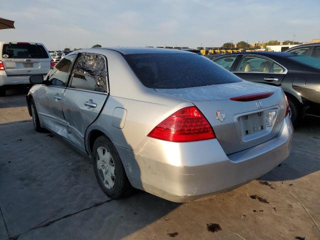 3HGCM56457G704100 - 2007 HONDA ACCORD LX SILVER photo 3