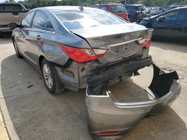 5NPEB4AC2DH696451 - 2013 HYUNDAI SONATA GLS GRAY photo 3