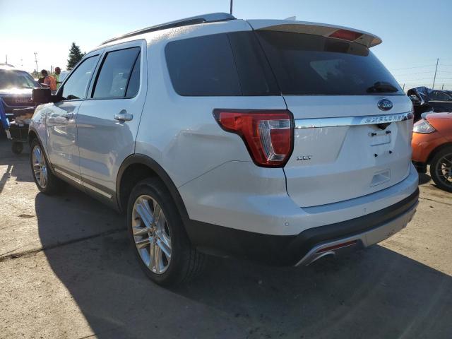 1FM5K8D84GGB17334 - 2016 FORD EXPLORER X WHITE photo 3