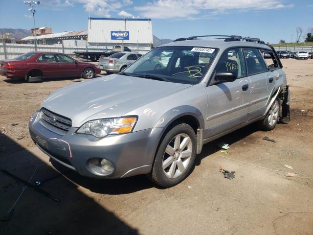 4S4BP61C276334419 - 2007 SUBARU LEGACY OUT SILVER photo 2