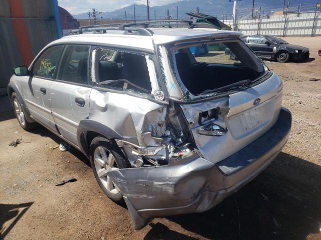 4S4BP61C276334419 - 2007 SUBARU LEGACY OUT SILVER photo 9