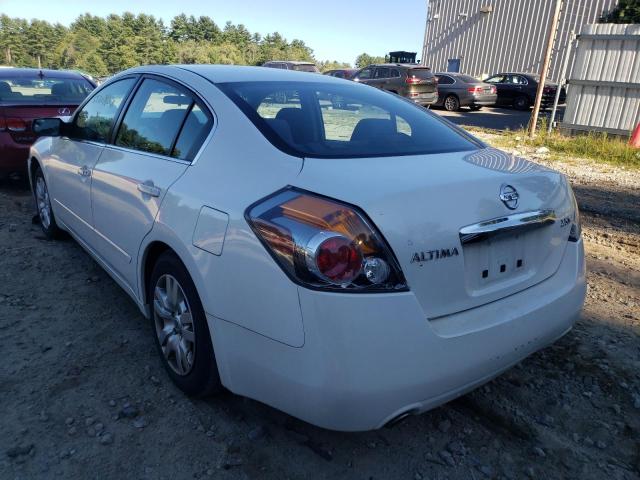 1N4AL2AP7CC187474 - 2012 NISSAN ALTIMA BAS WHITE photo 3