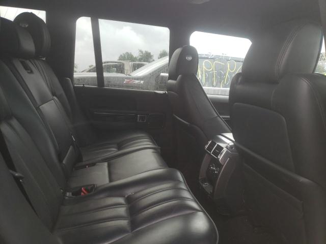 SALMF1E45BA335777 - 2011 LAND ROVER RANGE ROVE GRAY photo 6