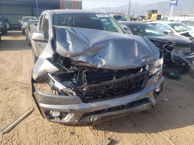 1GCHTCEN7J1139862 - 2018 CHEVROLET COLORADO L GRAY photo 9