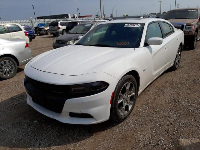 2C3CDXJG0JH301021 - 2018 DODGE CHARGER GT WHITE photo 2