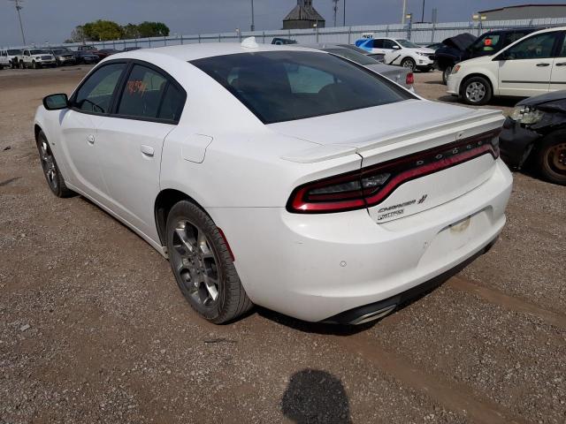 2C3CDXJG0JH301021 - 2018 DODGE CHARGER GT WHITE photo 3