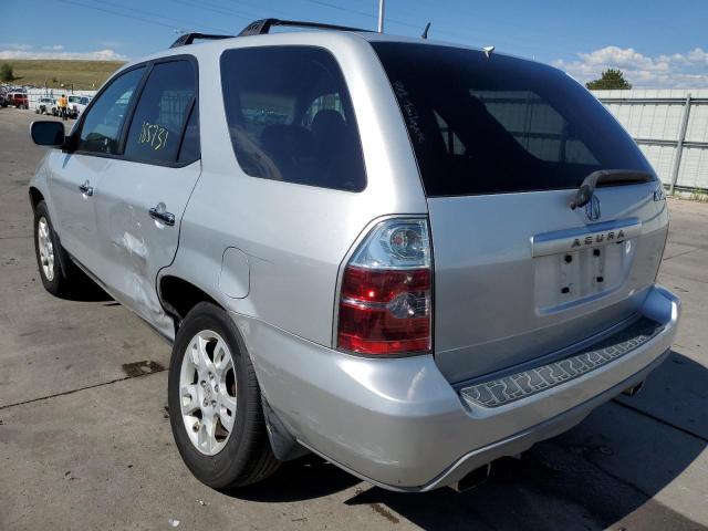 2HNYD18986H516864 - 2006 ACURA MDX TOURIN SILVER photo 3