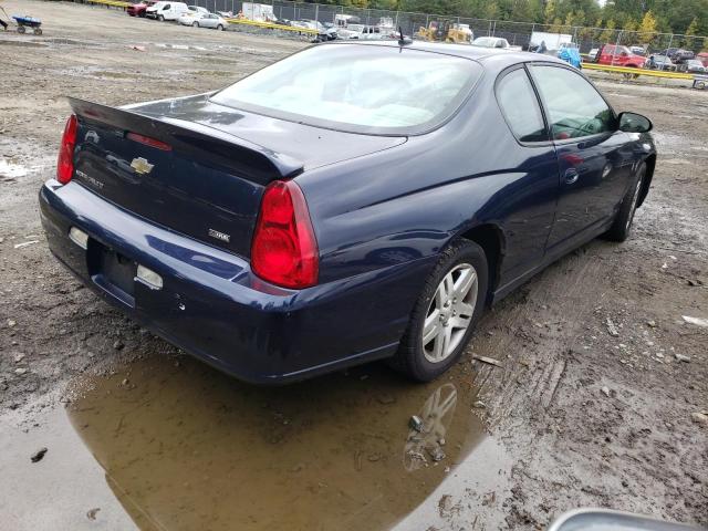 2G1WK15K379204885 - 2007 CHEVROLET MONTE CARL ლურჯი ფოტო 4