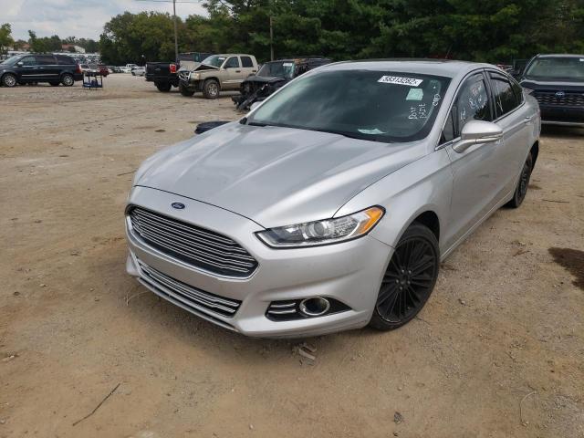 3FA6P0K95DR309637 - 2013 FORD FUSION TIT SILVER photo 2