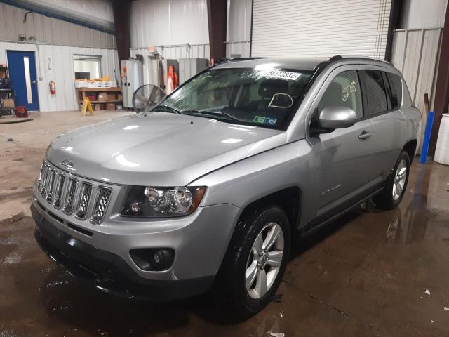 1C4NJDEB3GD733893 - 2016 JEEP COMPASS LA GRAY photo 2