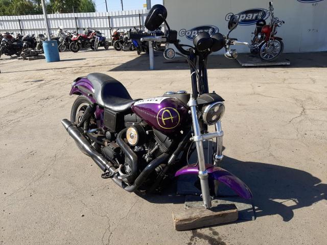 1HD1GJV191Y332575 - 2001 HARLEY-DAVIDSON FXDX PURPLE photo 1