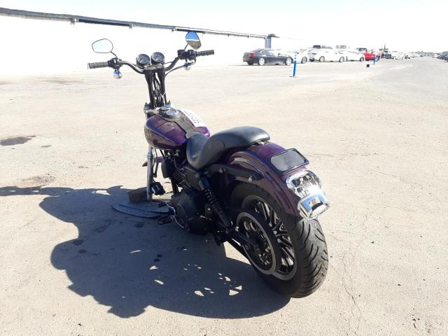 1HD1GJV191Y332575 - 2001 HARLEY-DAVIDSON FXDX PURPLE photo 3