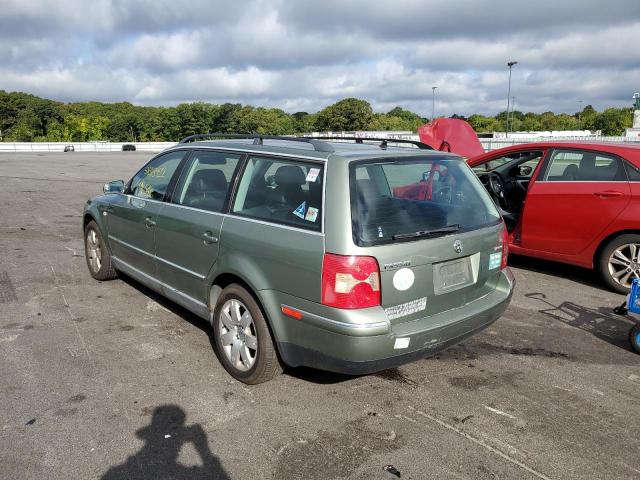 WVWYH63B92E425167 - 2002 VOLKSWAGEN PASSAT GLX Yaşıl foto 3