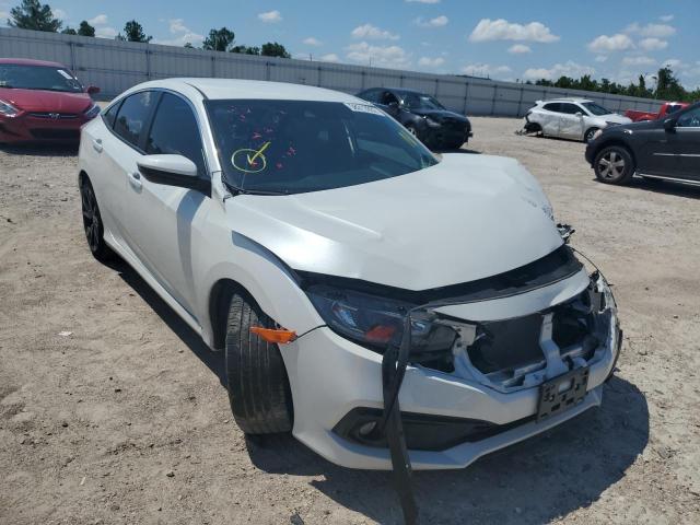 2HGFC2F89LH505675 - 2020 HONDA CIVIC SPOR WHITE photo 1