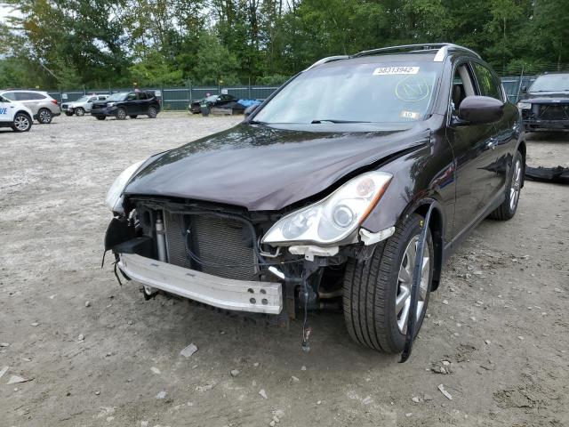 JNKAJ09F08M359974 - 2008 INFINITI EX35 BASE Շագանակագույն լուսանկար 2