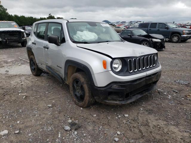 ZACCJBAB1HPG10050 - 2017 JEEP RENEGADE S Gümüş foto 1