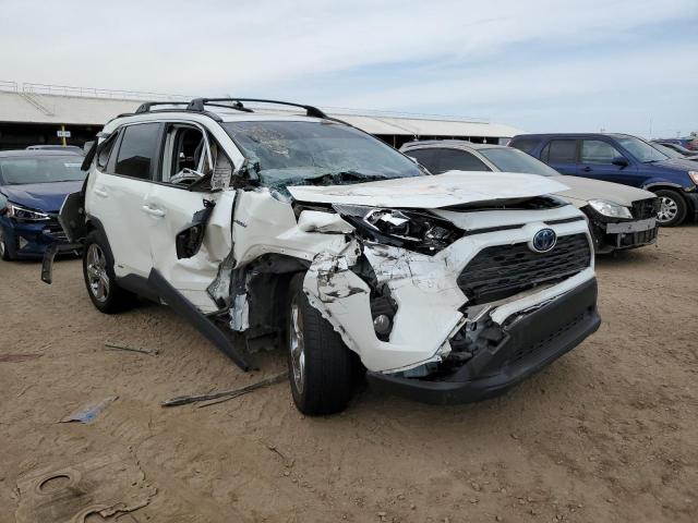 JTMB6RFV8MD514739 - 2021 TOYOTA RAV4 XLE P WHITE photo 1