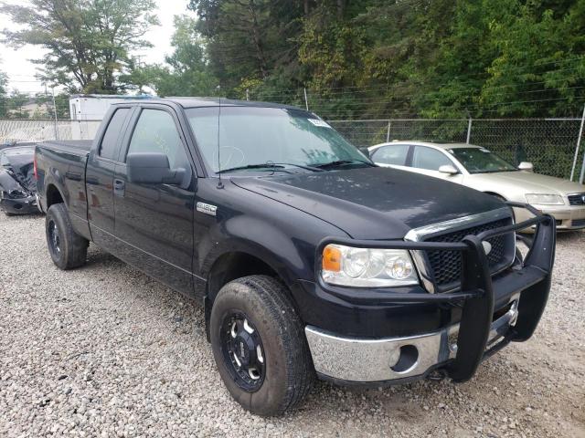 1FTPX14V47FA51675 - 2007 FORD F150 BLACK photo 1