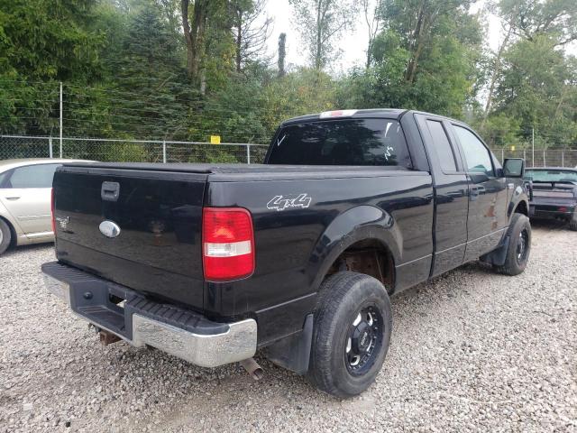 1FTPX14V47FA51675 - 2007 FORD F150 BLACK photo 4