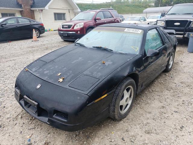 1G2PG379XFP230164 - 1985 PONTIAC FIERO GT BLACK photo 2