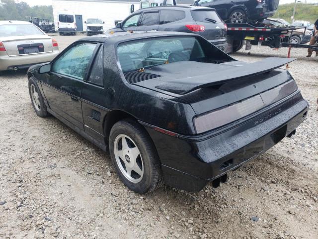 1G2PG379XFP230164 - 1985 PONTIAC FIERO GT BLACK photo 3