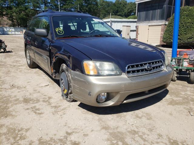 4S3BH675547610382 - 2004 SUBARU LEGACY OUT TWO TONE photo 1