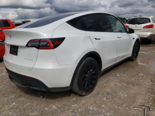 5YJYGDEE4MF111748 - 2021 TESLA MODEL Y Blanc photo 4