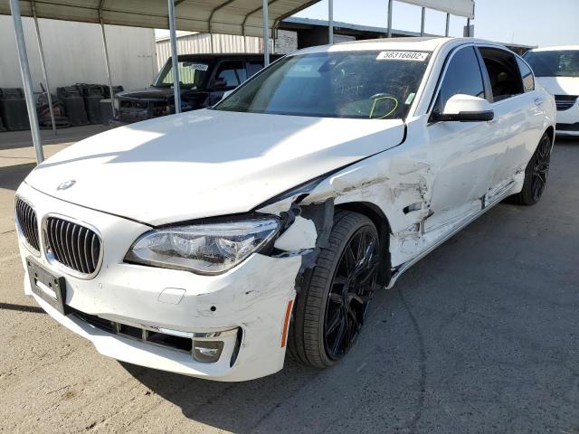 WBAYE4C52FD139032 - 2015 BMW 740 LI WHITE photo 2