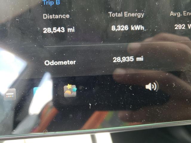 5YJYGAEE1MF239508 - 2021 TESLA MODEL Y رمادي صورة 8