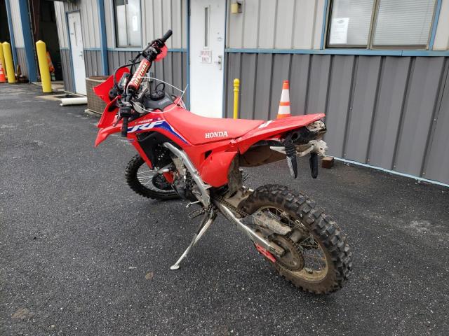 JH2PD1113NK300246 - 2022 HONDA CRF450 L RED photo 3