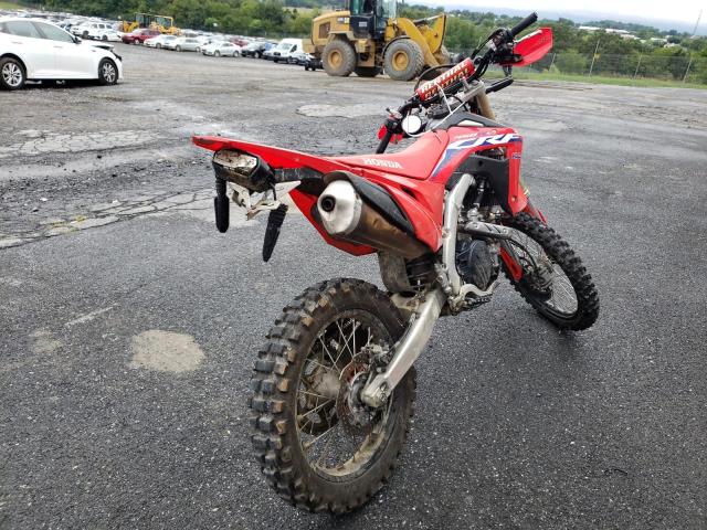 JH2PD1113NK300246 - 2022 HONDA CRF450 L RED photo 4