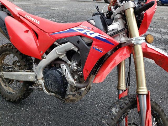 JH2PD1113NK300246 - 2022 HONDA CRF450 L RED photo 9