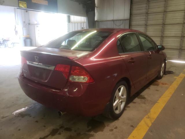 2HGFA1F62AH513130 - 2010 HONDA CIVIC LX-S წითელი ფოტო 4