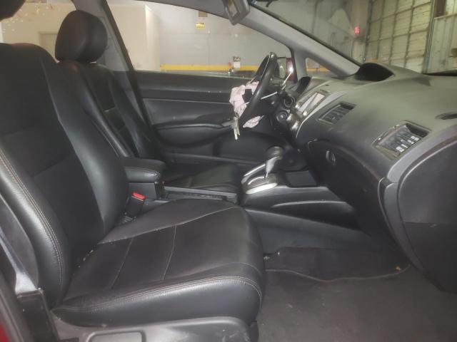 2HGFA1F62AH513130 - 2010 HONDA CIVIC LX-S წითელი ფოტო 5