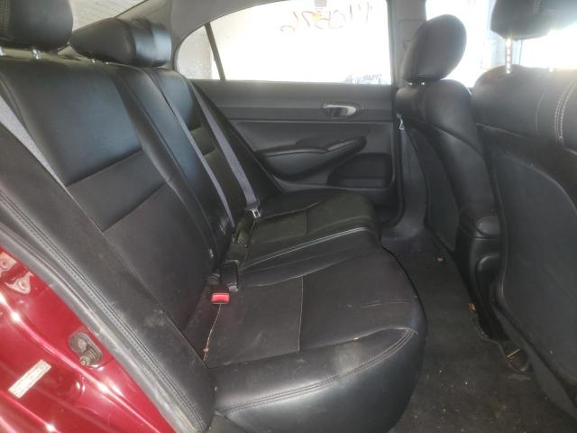 2HGFA1F62AH513130 - 2010 HONDA CIVIC LX-S წითელი ფოტო 6