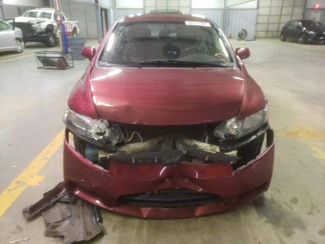 2HGFA1F62AH513130 - 2010 HONDA CIVIC LX-S RED photo 9