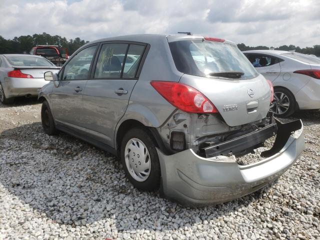 3N1BC13E89L492986 - 2009 NISSAN VERSA S GRAY photo 3