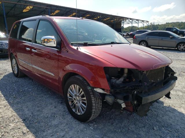 2A4RR6DG0BR749584 - 2011 CHRYSLER TOWN & COU BURGUNDY photo 1