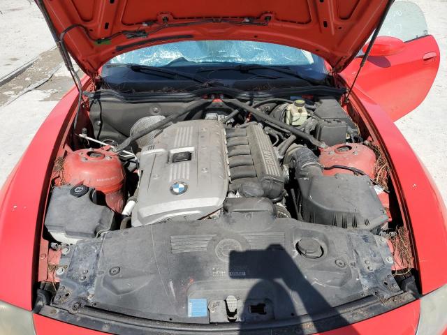 4USBU33596LW69052 - 2006 BMW Z4 3.0 RED photo 7