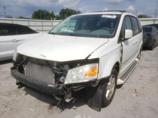 1D8HN54P08B130645 - 2008 DODGE GRAND CARAVAN SXT  photo 2